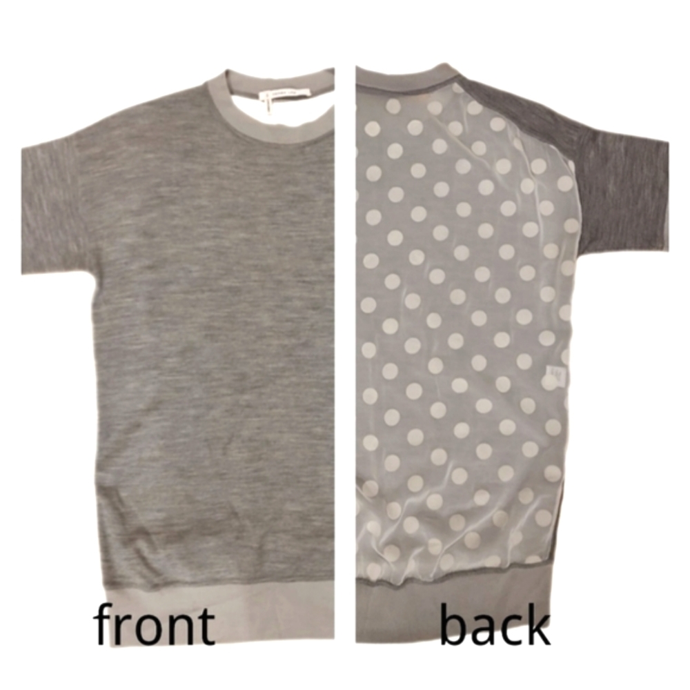 10 Crosby Derek Lam Gray Crew Neck Sweater